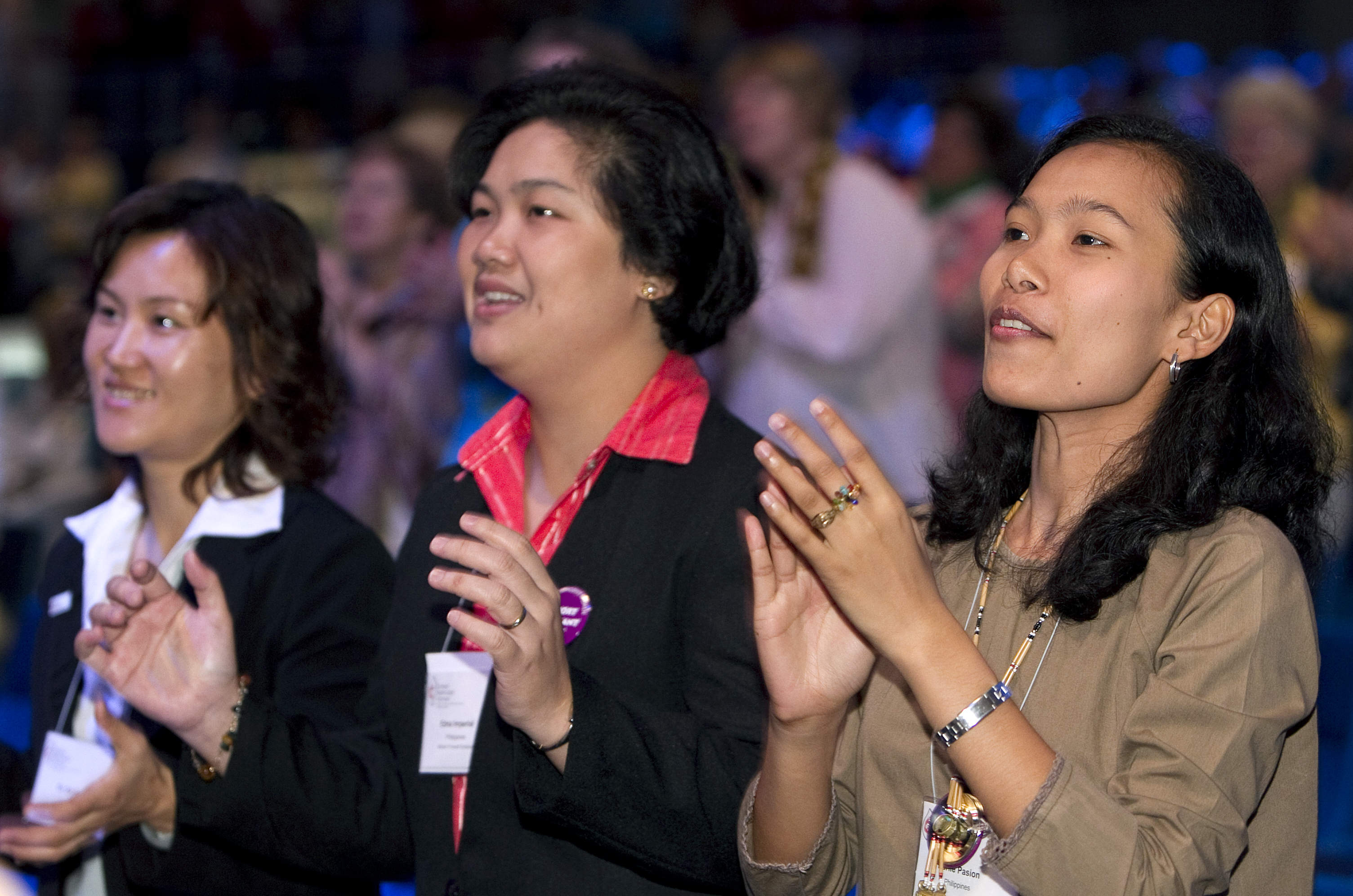 Women participate at UMW Assembly 2010. Courtesy UMW.