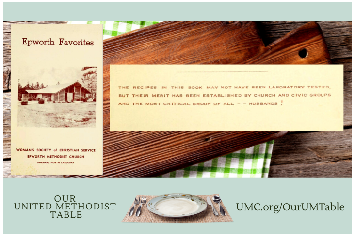 Cookbook illustration for Epworth Favorites cookbook